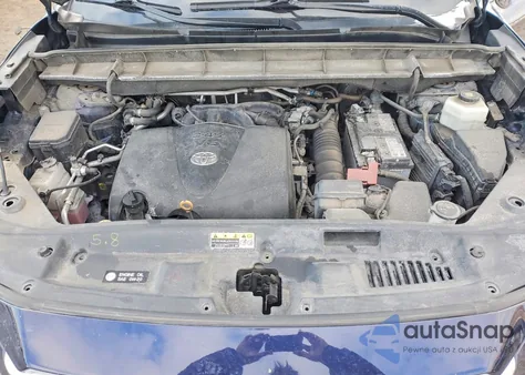 2021 Toyota Highlander L z USA, uszkodzony, nr VIN 5TDCZRBH3MS095084